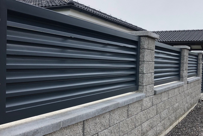 Vstupné brány - Z oceľová lamela Vstupné brány - Z oceľová lamela